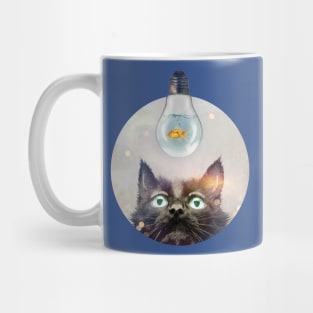 Fish in a Light Bulb Mug